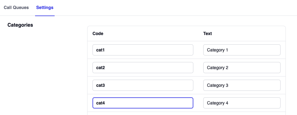 Adding wrap-up codes