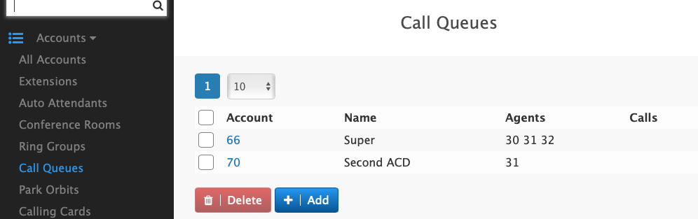 Adding a call queue
