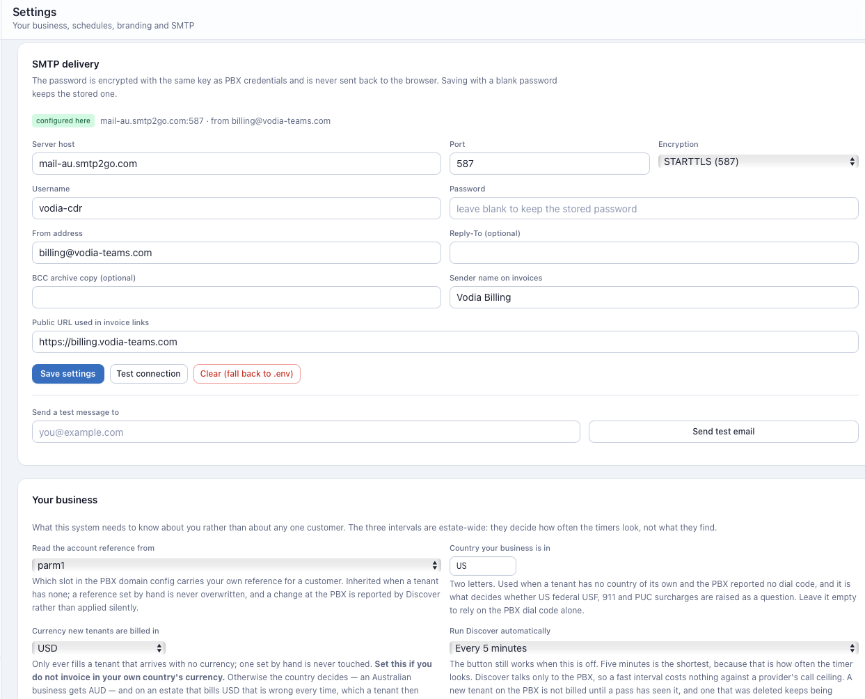 Vodia Billing 15