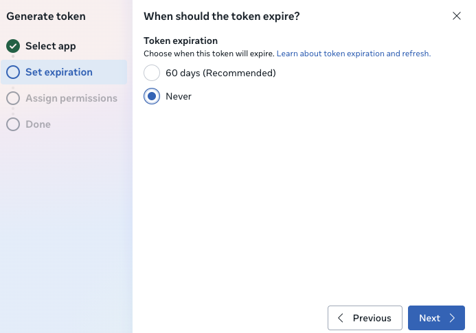 Token Permissions